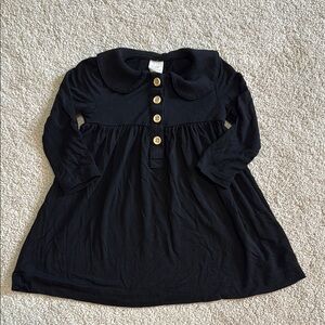 Kate Quinn Peter Pan Long Sleeve Dress 3-6m